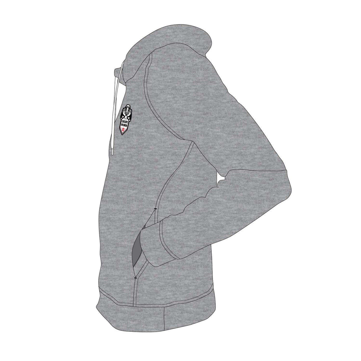 Kamloops Fire Pullover Hoodie - Ram Logo