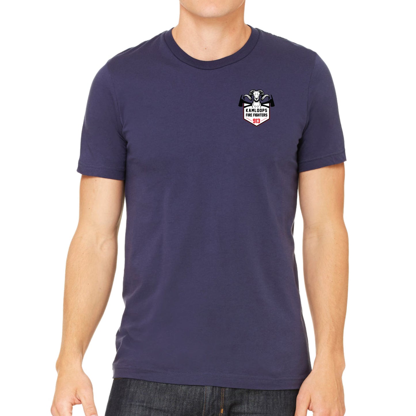Kamloops Firefighters Short Sleeve Cotton T-Shirt