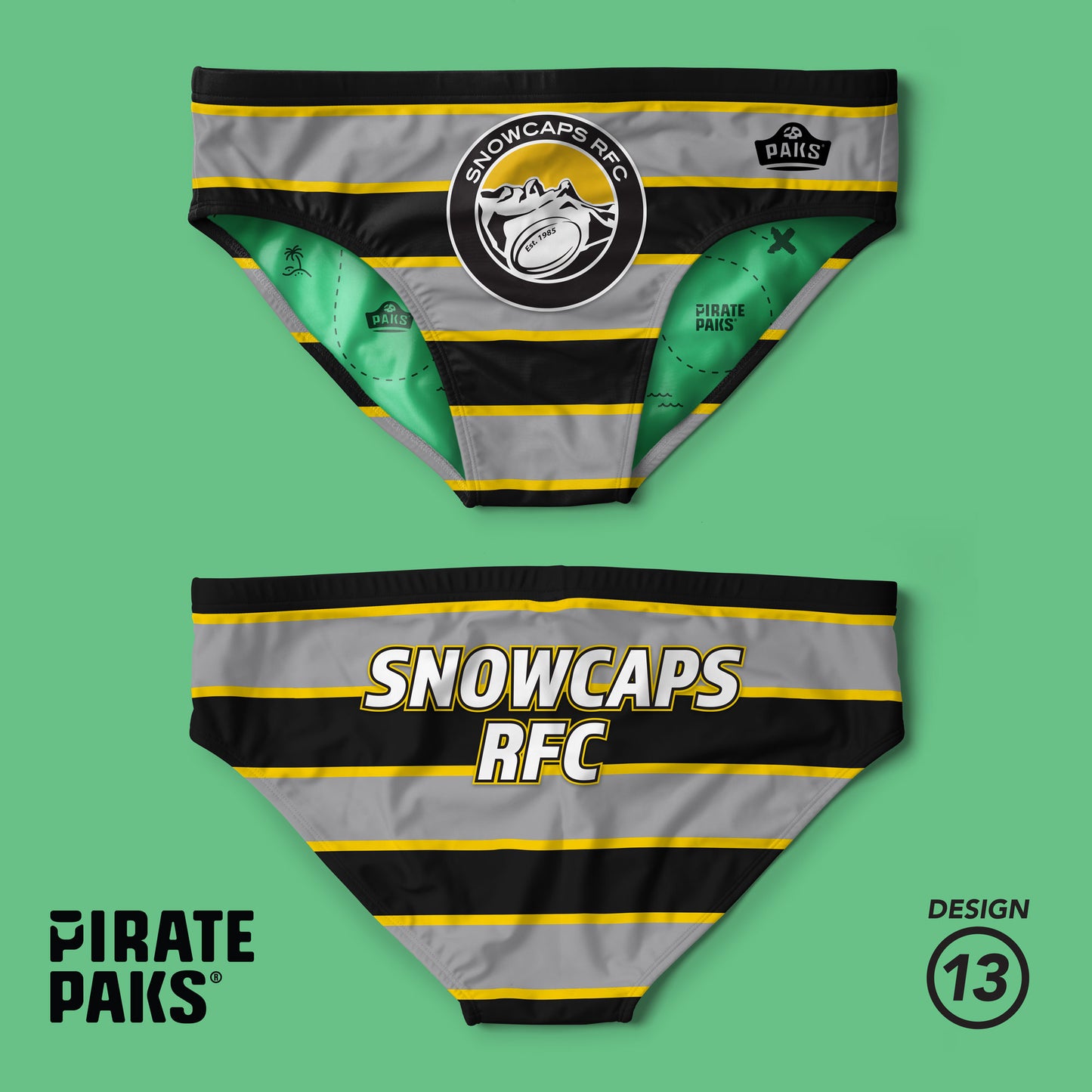 Snowcaps RFC Pirate Paks