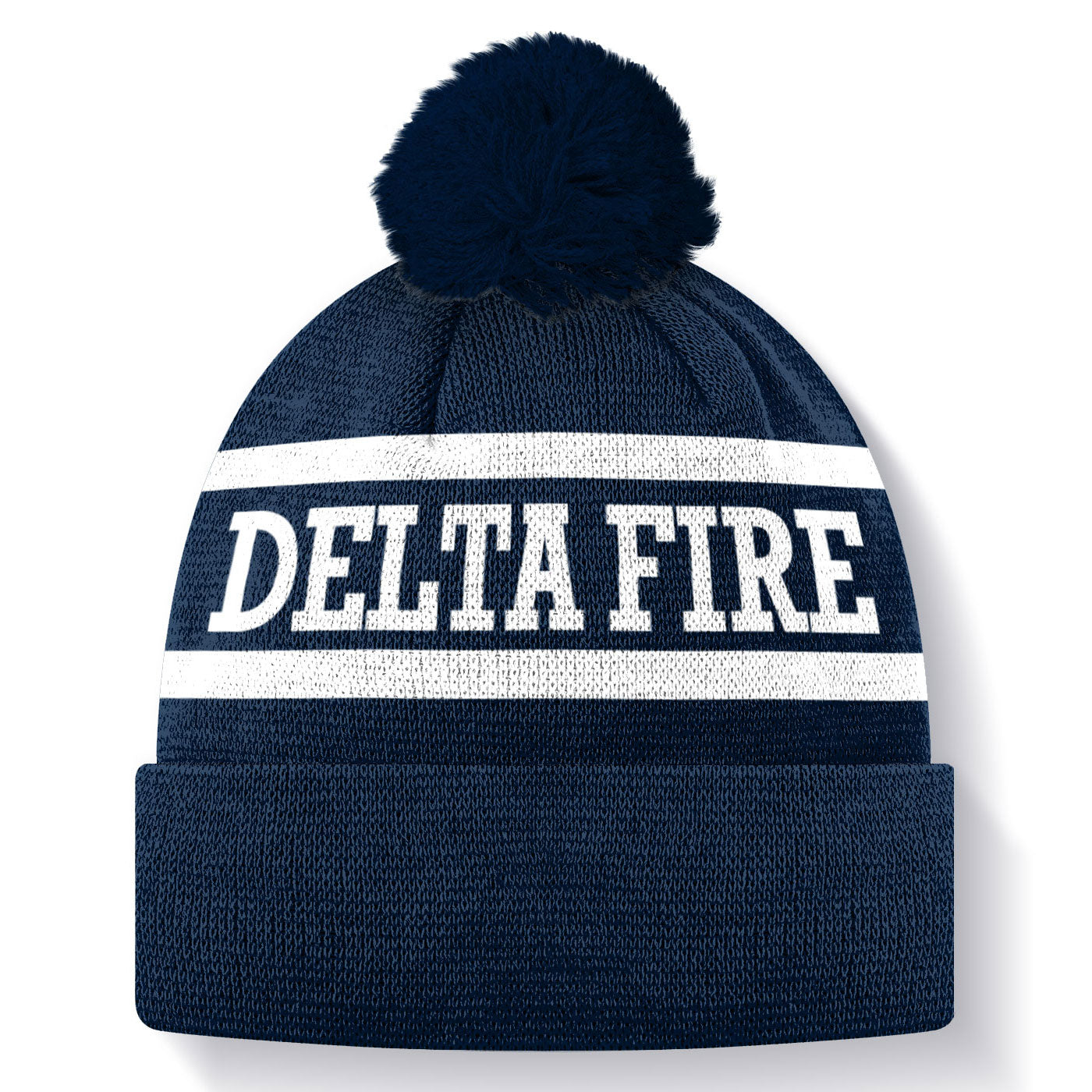 Delta Fire Knit Beanie