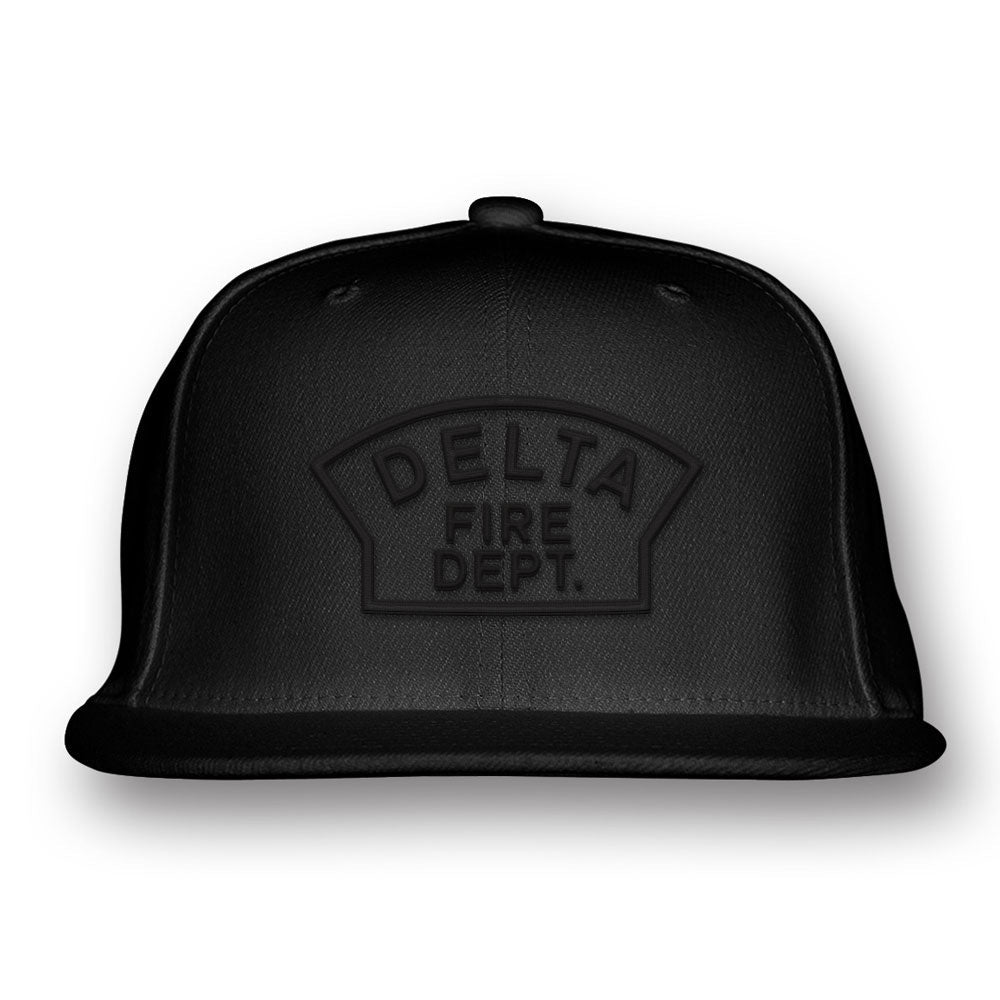 Delta Fire "Retro" logo Tone on Tone Snapback