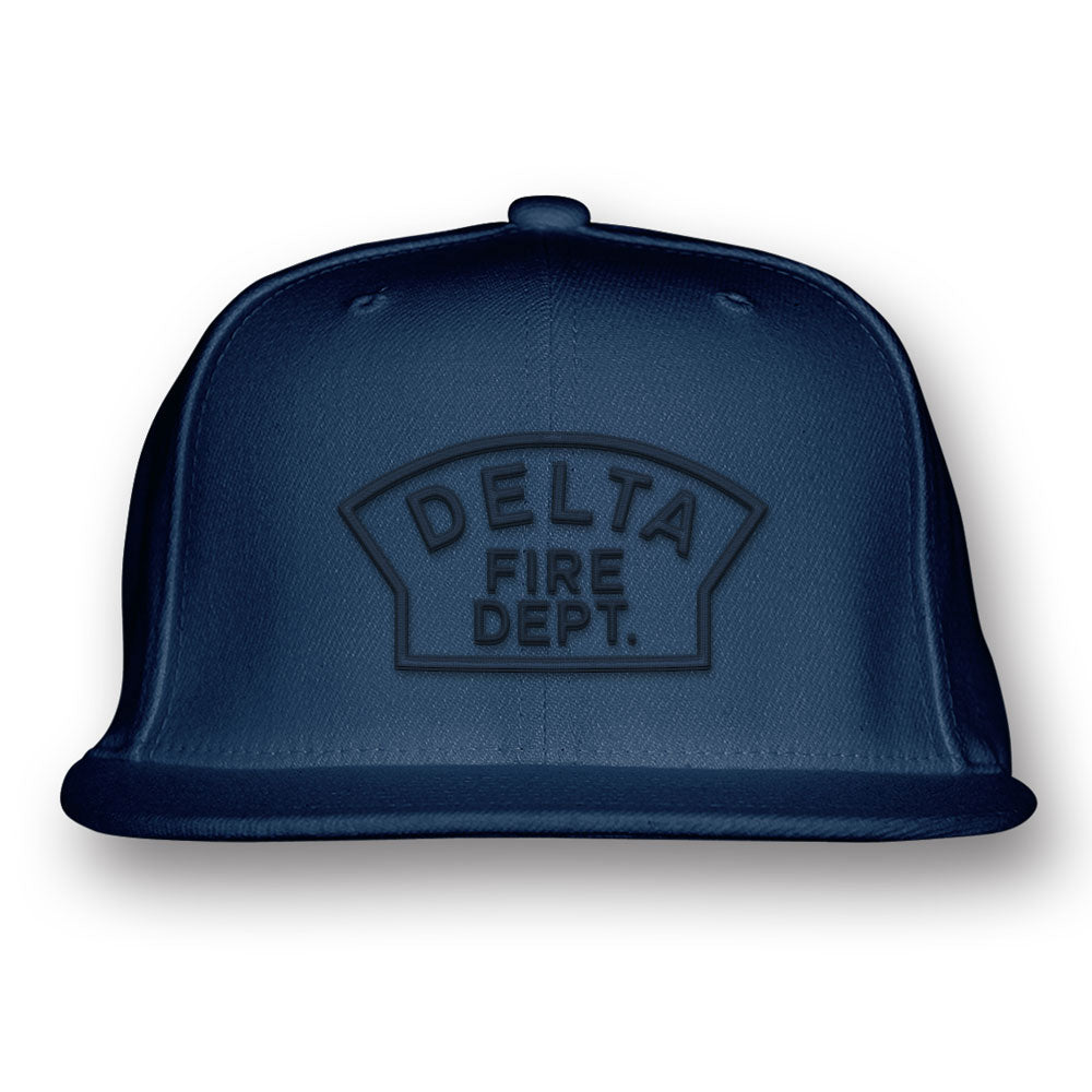 Delta Fire "Retro" logo Tone on Tone Snapback