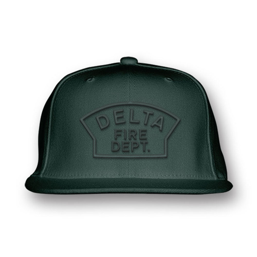 Delta Fire "Retro" logo Tone on Tone Snapback