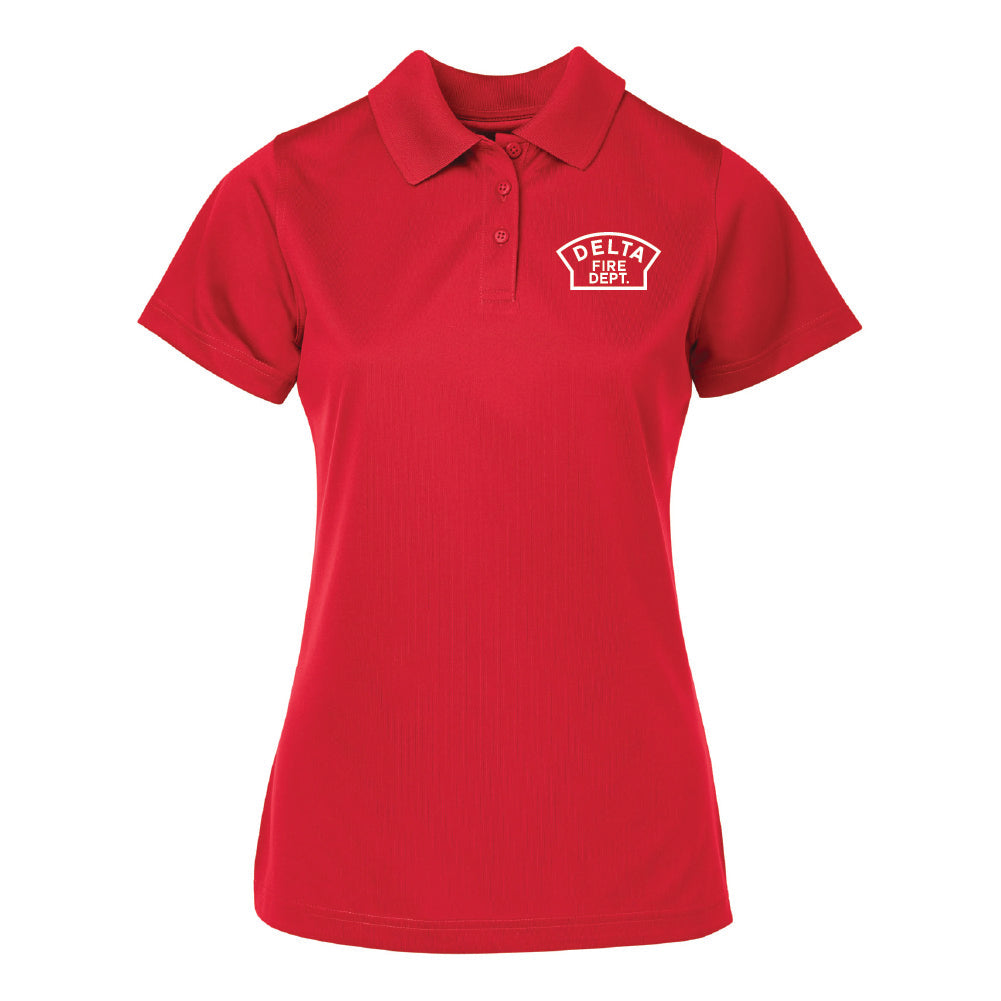 Delta Fire Womens Polo Shirt