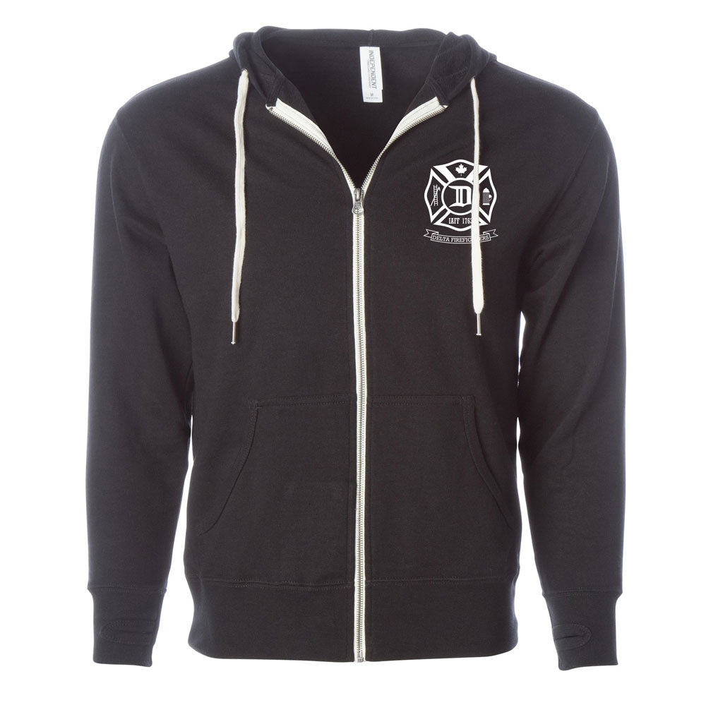 Delta Fire Zip Hoodie