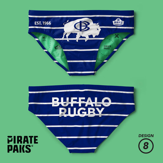Buffalo Rugby Club 2025 Mens Rugby Pirate Paks