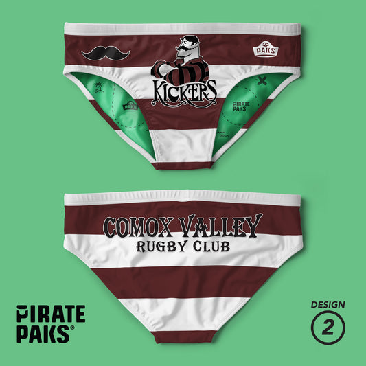 Comox Valley Kickers 2025 Mens Rugby Pirate Paks