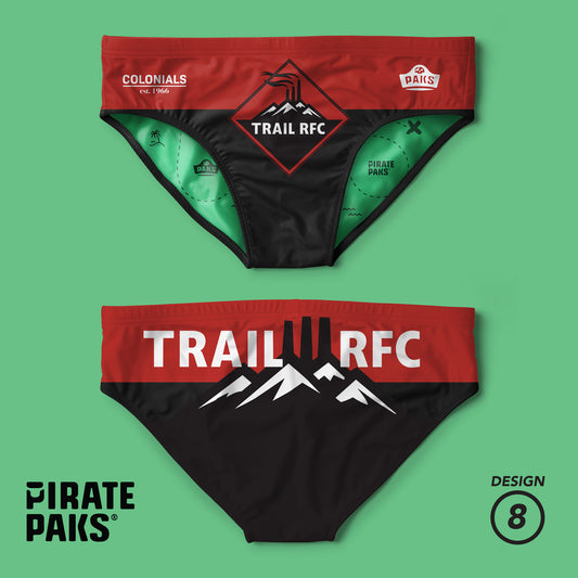 Trail RFC 2024 Mens Rugby Pirate Paks - Style 8