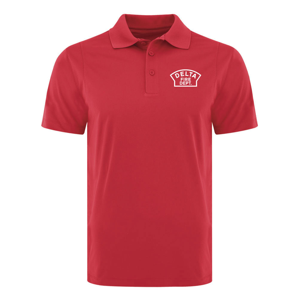 Delta Fire Mens Polo Shirt