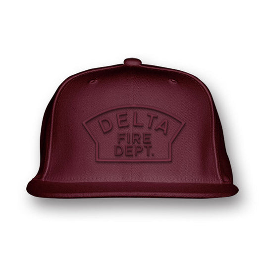 Delta Fire "Retro" logo Tone on Tone Snapback