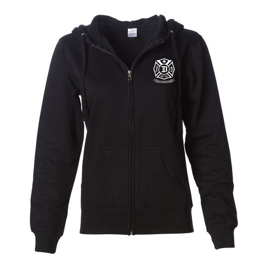 Womens Delta Fire Zip Hoodie