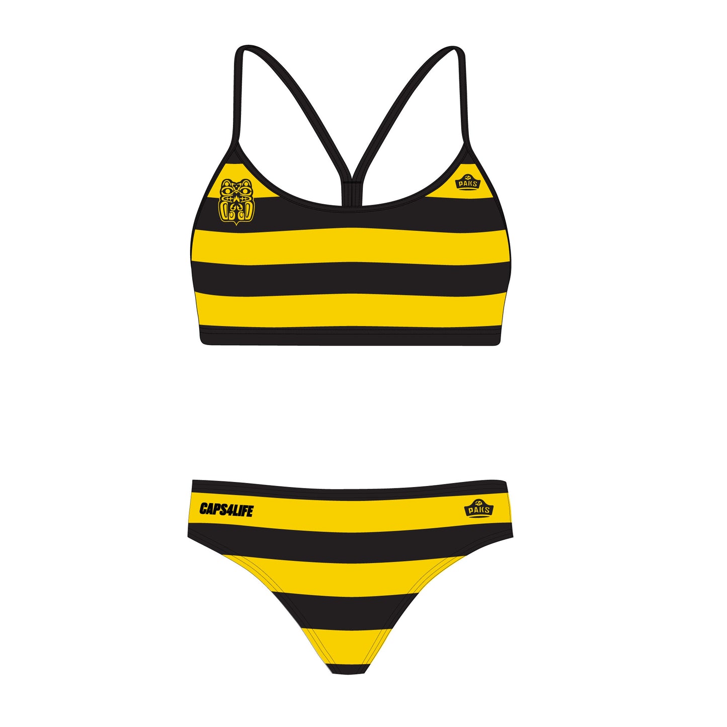 Capilano RFC Womens 2 Piece Pirate Paks Swimsuit Set